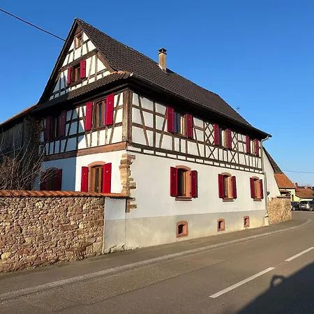 Cocon à Colombage Alsacien 1789 Apartamento *